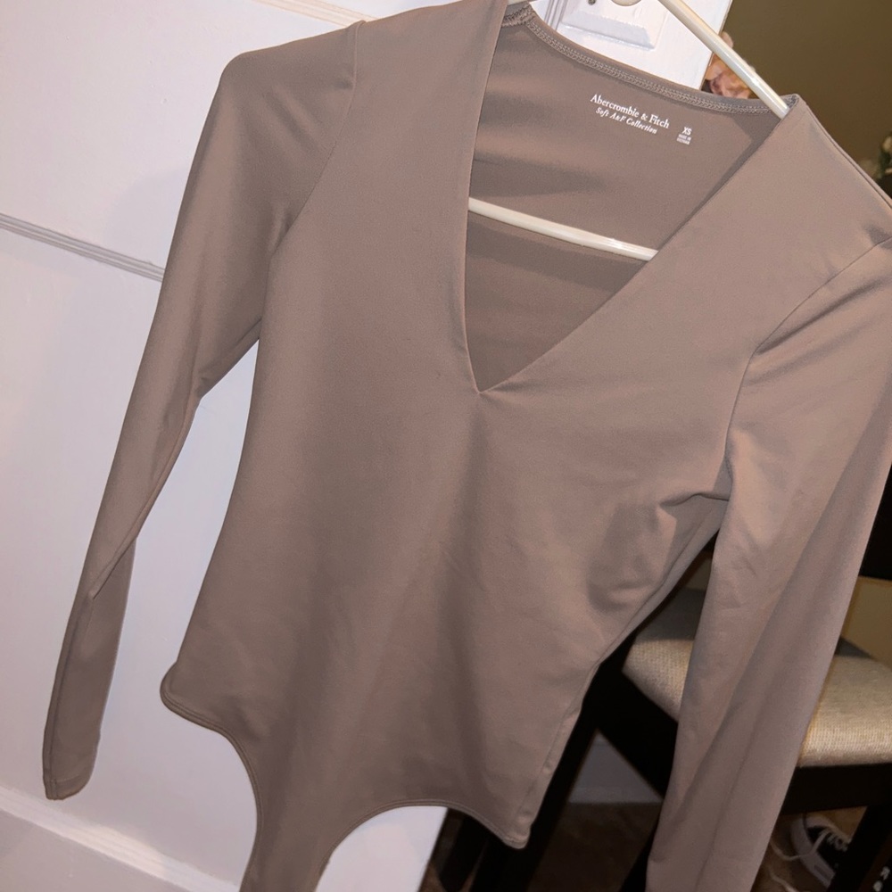 Plunging Abercrombie and Fitch Bodysuit
